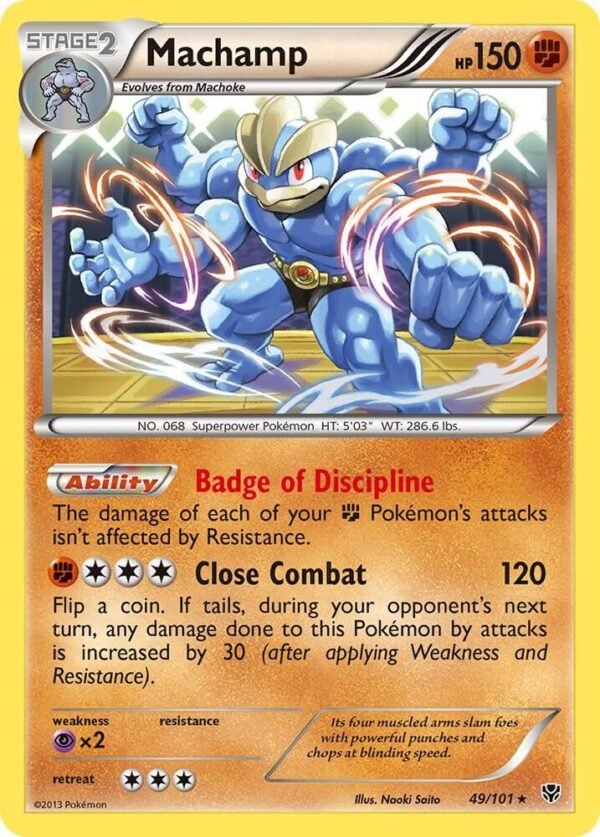 Machamp (49) 49/101 Holofoil Plasma Blast