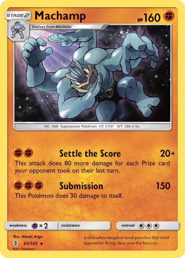 Machamp 65/145 Holofoil SM – Guardians Rising