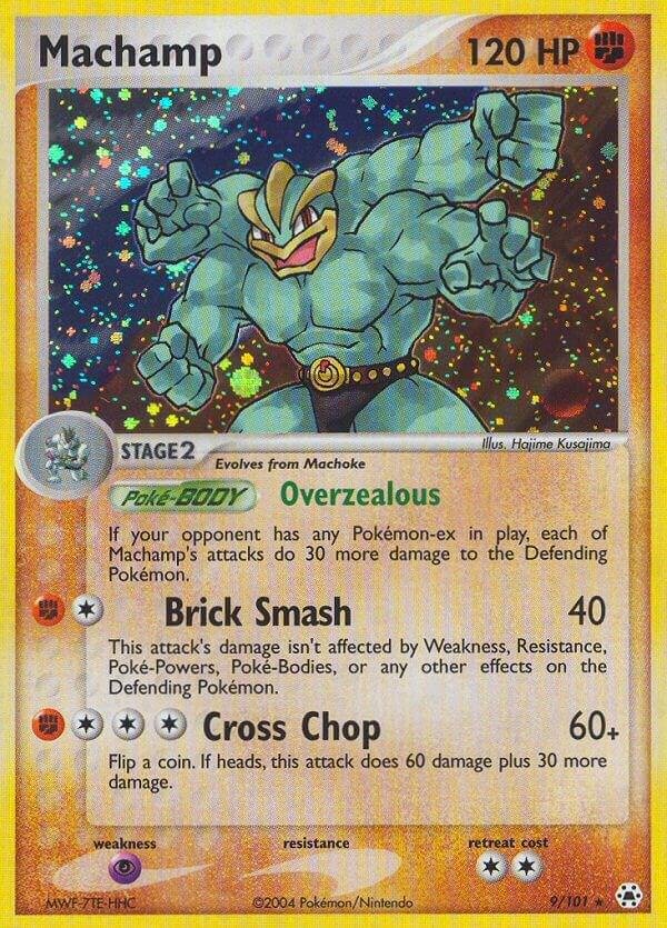 Machamp 9/101 Holofoil Hidden Legends