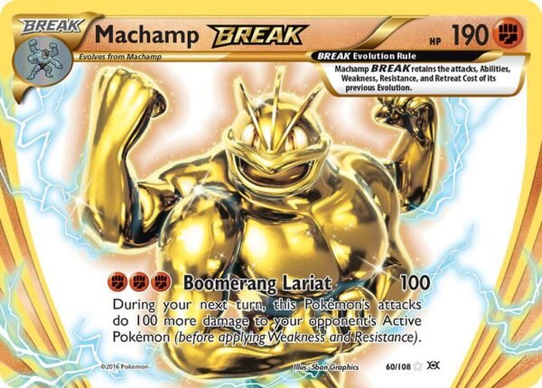 Machamp BREAK 60/108 Holofoil XY – Evolutions Machamp BREAK 60/108 Holofoil XY – Evolutions