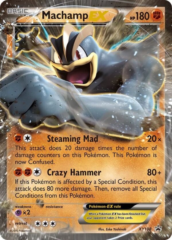 Machamp EX XY108 Holofoil XY Promos