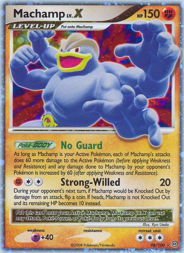 Machamp LV.X 98/100 Holofoil Stormfront