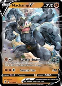 Machamp V | 072/189 | Holofoil | SWSH10: Astral Radiance