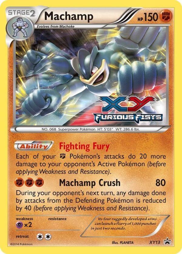 Machamp XY13 (Prerelease) Holofoil XY Promos Machamp XY13 (Prerelease) Holofoil XY Promos
