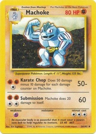 Machoke 034/102 Normal Base Set