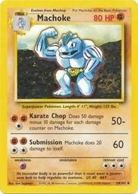 Machoke | 034/102 | Normal | Base Set Machoke | 034/102 | Normal | Base Set