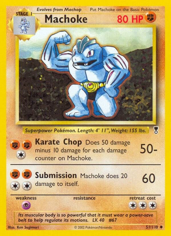 Machoke 051/110 Reverse Holofoil Legendary Collection Machoke 051/110 Reverse Holofoil Legendary Collection