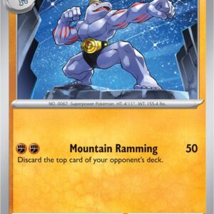 Machoke 067/165 Normal SV: Scarlet & Violet 151 Machoke 067/165 Normal SV: Scarlet & Violet 151