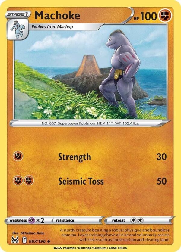 Machoke 087/196 Normal SWSH11: Lost Origin Machoke 087/196 Normal SWSH11: Lost Origin