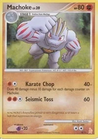 Machoke | 4/11 | Normal | DP Trainer Kit: Manaphy & Lucario