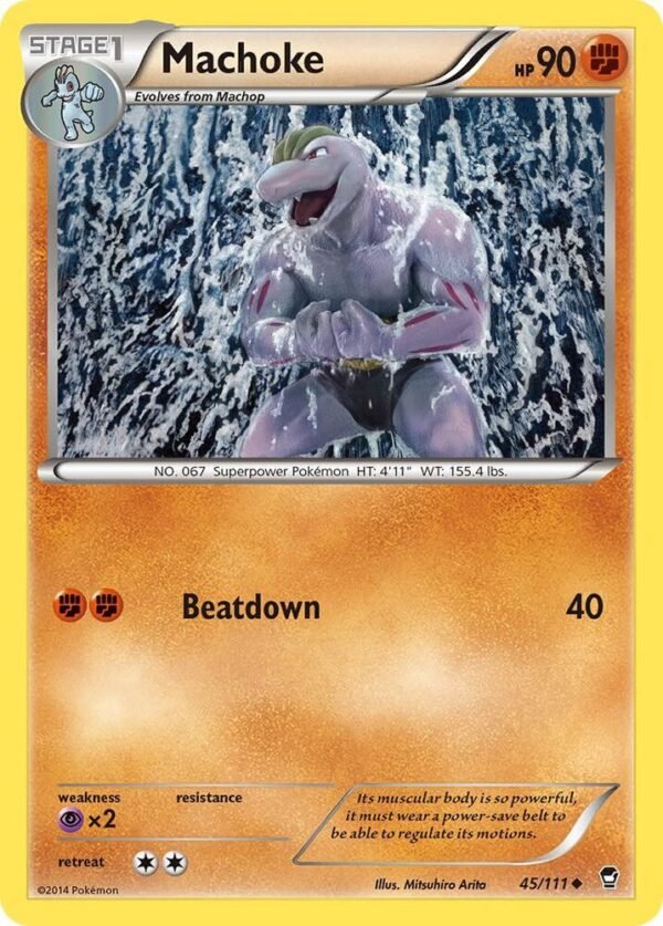 Machoke 45/111 Normal XY – Furious Fists Machoke 45/111 Normal XY – Furious Fists