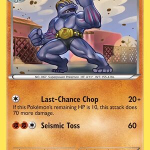 Machoke 48/101 Reverse Holofoil Plasma Blast