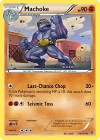 Machoke | 48/101 | Normal | Plasma Blast