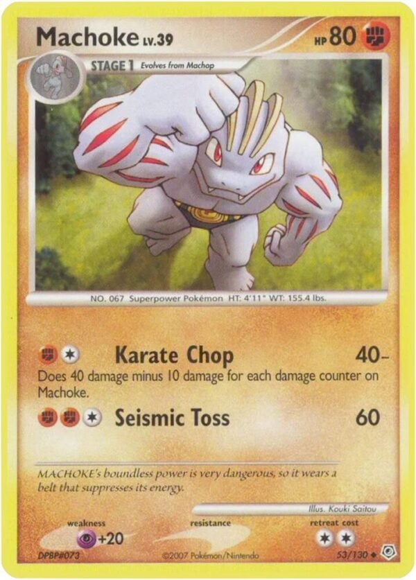 Machoke 53/130 Normal Diamond and Pearl