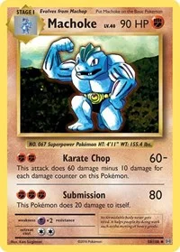 Machoke | 58/108 | Normal | XY - Evolutions