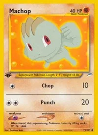 Machop | 073/105 | Unlimited | Neo Destiny Machop | 073/105 | Unlimited | Neo Destiny
