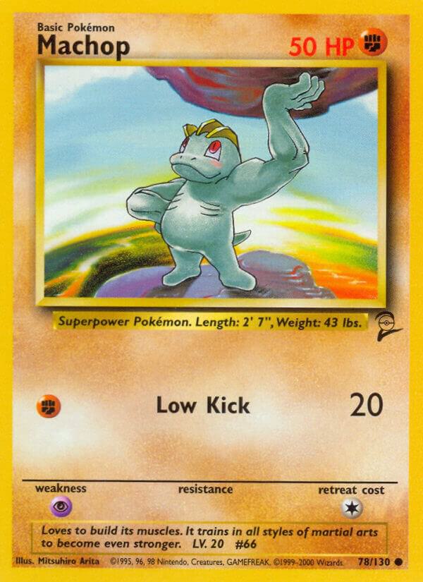 Machop 078/130 Normal Base Set 2