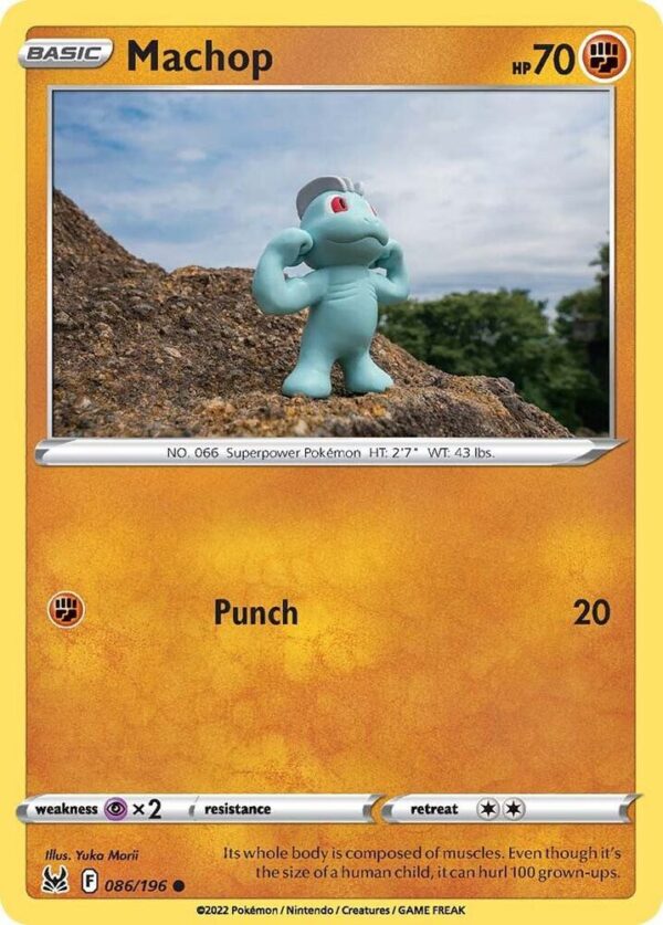 Machop 086/196 Normal SWSH11: Lost Origin