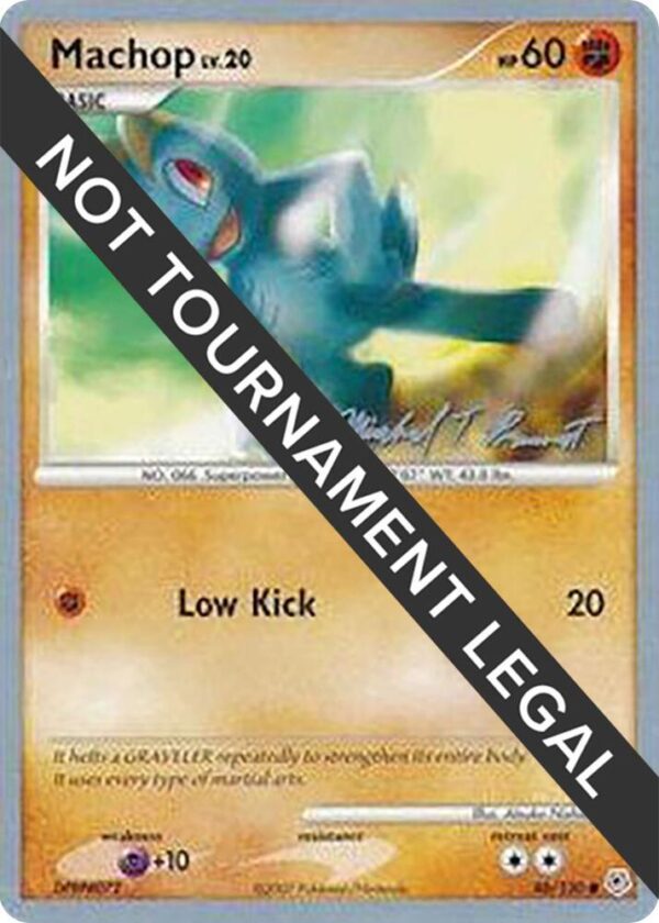 Machop 2010 (Michael Pramawat) 86/130 Normal World Championship Decks