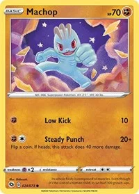 Machop | 24/73 | Reverse Holofoil | Champion's Path