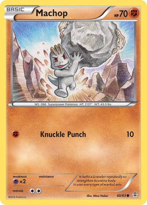 Machop 40/83 Normal Generations