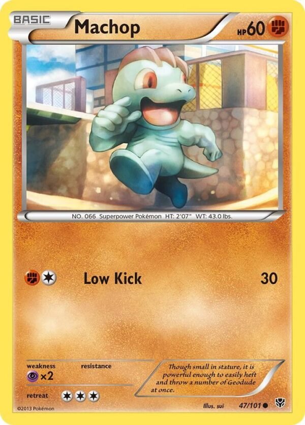Machop 47/101 Reverse Holofoil Plasma Blast Machop 47/101 Reverse Holofoil Plasma Blast