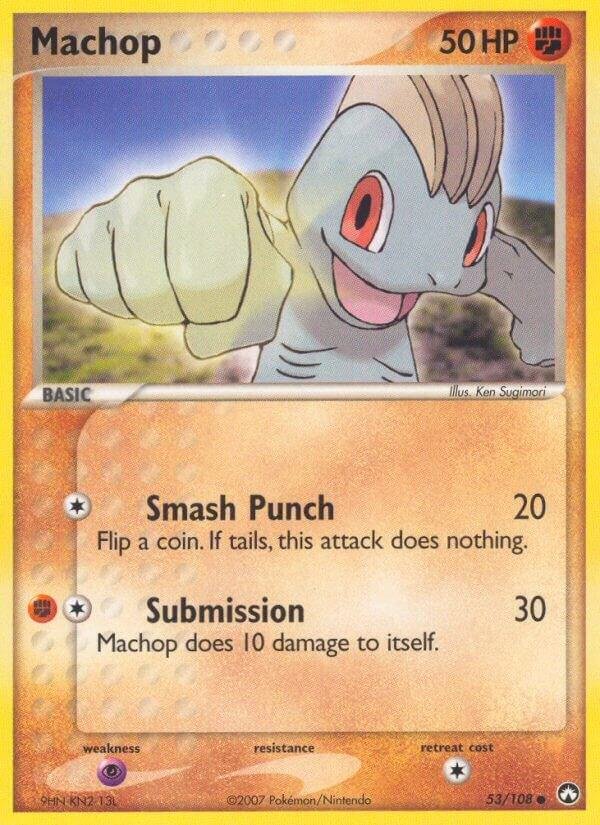 Machop 53/108 Normal Power Keepers