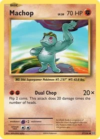 Machop | 57/108 | Reverse Holofoil | XY - Evolutions