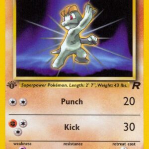 Machop 59/82 1st Edition Team Rocket Machop 59/82 1st Edition Team Rocket