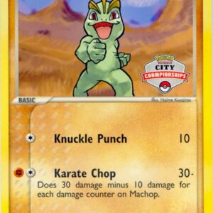 Machop 64/101 (City Championships) 064/101 Normal League & Championship Cards Machop 64/101 (City Championships) 064/101 Normal League & Championship Cards