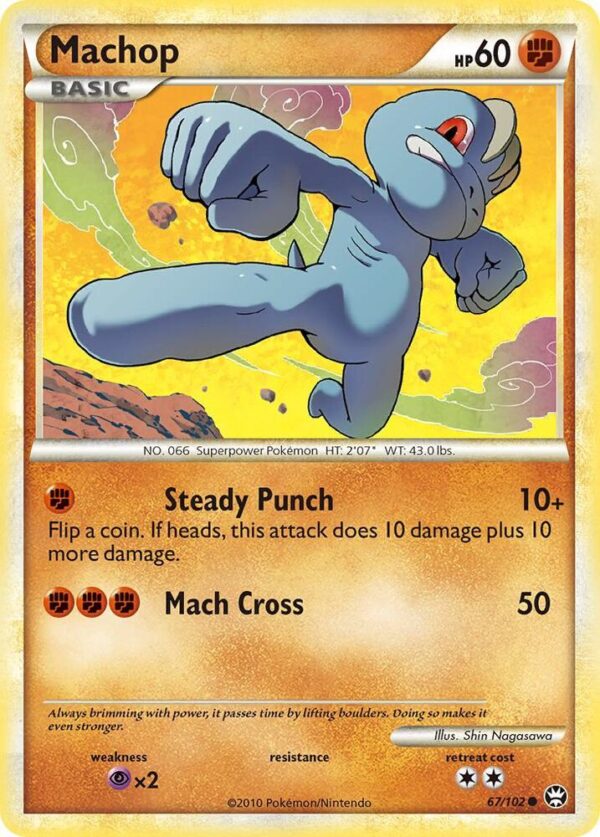Machop 67/102 Normal Triumphant