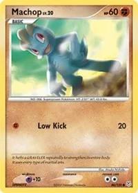 Machop | 86/130 | Normal | Diamond and Pearl