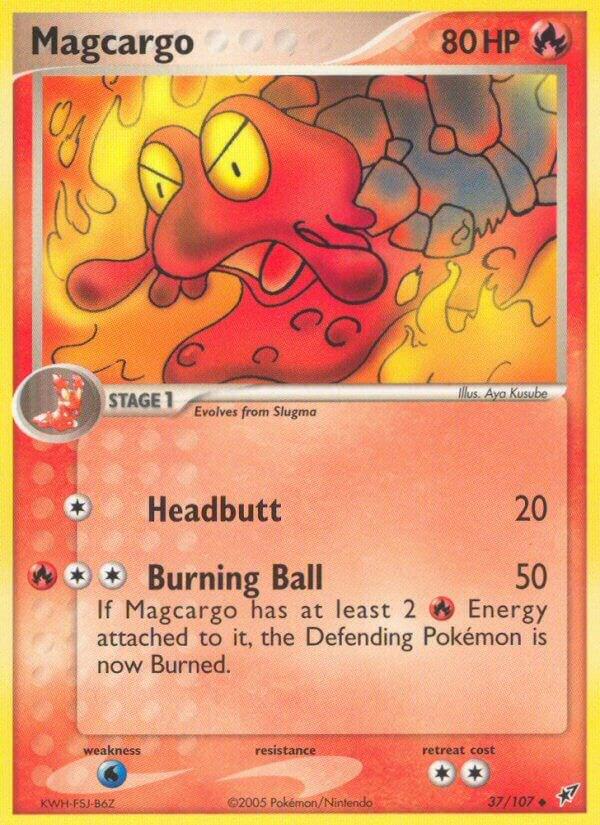 Magcargo 037/107 Reverse Holofoil Deoxys