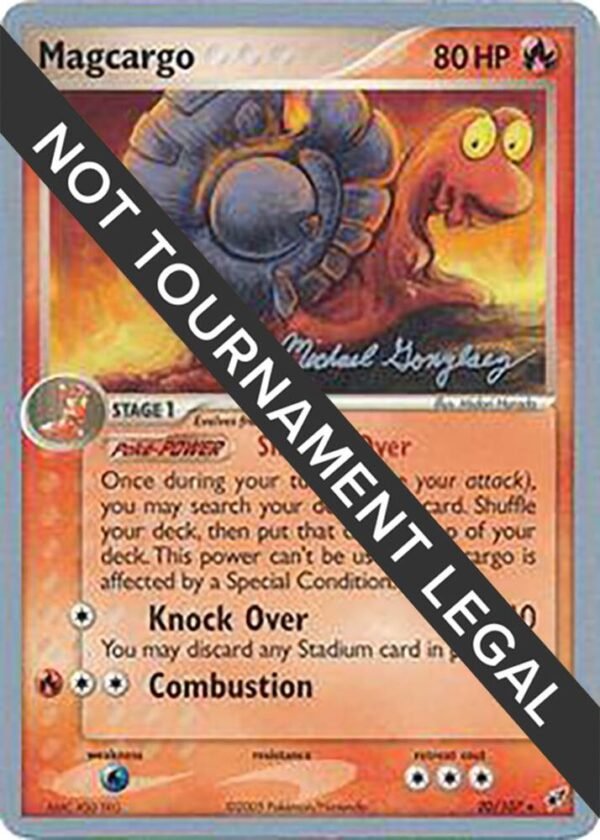 Magcargo 2005 (Michael Gonzalez) 20/107 Normal World Championship Decks Magcargo 2005 (Michael Gonzalez) 20/107 Normal World Championship Decks