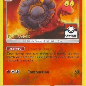 Magcargo 24/168 (League Challenge) [1st Place] 024/168 Reverse Holofoil League & Championship Cards