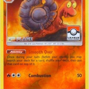 Magcargo 24/168 (League Challenge) [2nd Place] 024/168 Reverse Holofoil League & Championship Cards