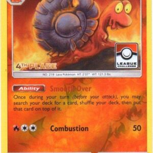 Magcargo 24/168 (League Challenge) [4th Place] 024/168 Reverse Holofoil League & Championship Cards