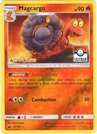 Magcargo | 24/168 (League Challenge) [4th Place] | 024/168 | Reverse Holofoil | League & Championship Cards