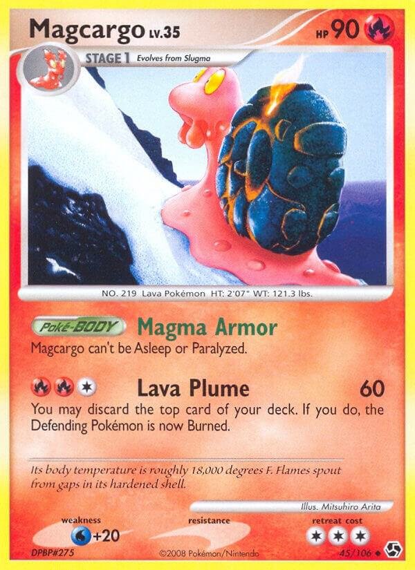 Magcargo 45/106 Reverse Holofoil Great Encounters