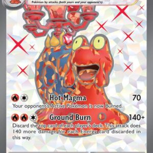 Magcargo ex 191/167 Holofoil SV06: Twilight Masquerade Magcargo ex 191/167 Holofoil SV06: Twilight Masquerade