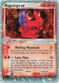 Magcargo ex | 95/97 | Holofoil | Dragon