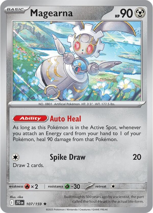 Magearna 107/159 Reverse Holofoil SV09: Journey Together