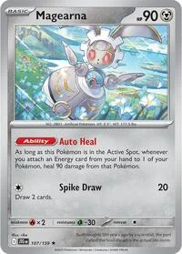 Magearna | 107/159 | Reverse Holofoil | SV09: Journey Together
