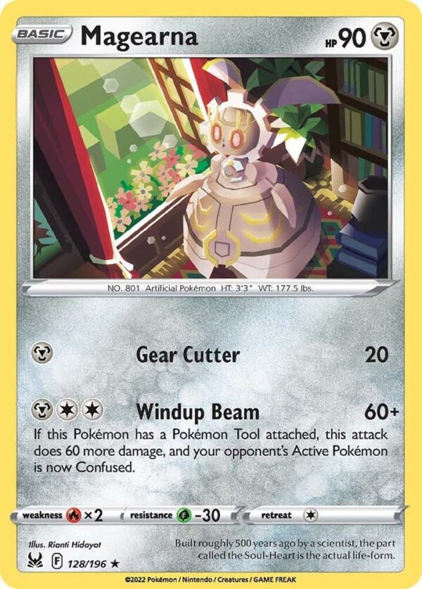 Magearna 128/196 Reverse Holofoil SWSH11: Lost Origin