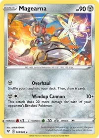Magearna | 128/185 | Reverse Holofoil | SWSH04: Vivid Voltage Magearna | 128/185 | Reverse Holofoil | SWSH04: Vivid Voltage