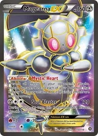 Magearna EX (Full Art) | 110/114 | Holofoil | XY - Steam Siege