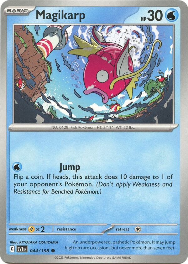 Magikarp 044/198 Reverse Holofoil SV01: Scarlet & Violet Base Set