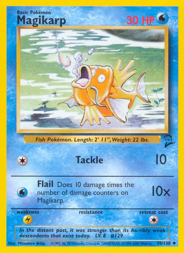 Magikarp 050/130 Normal Base Set 2 Magikarp 050/130 Normal Base Set 2