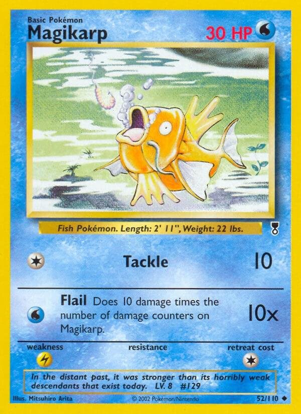Magikarp 052/110 Reverse Holofoil Legendary Collection Magikarp 052/110 Reverse Holofoil Legendary Collection
