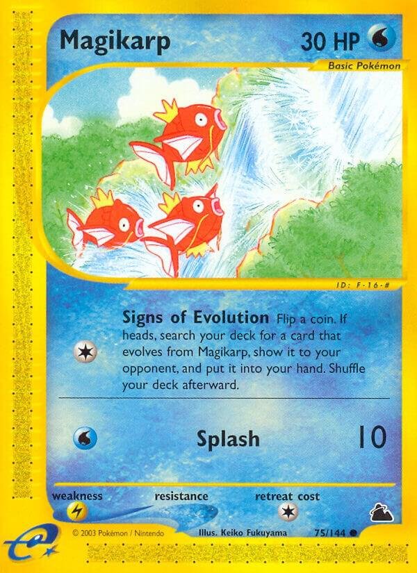 Magikarp 075/144 Reverse Holofoil Skyridge